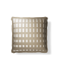Plume Pillows 20×20″ Shadow Block Desert/Ivory Throw Pillow