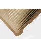 Plume Pillows 20×20″ Rhythm Clay/Gold Throw Pillow