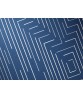 Plume Pillows 14×22″ Maze Indigo/Ivory Throw Pillow