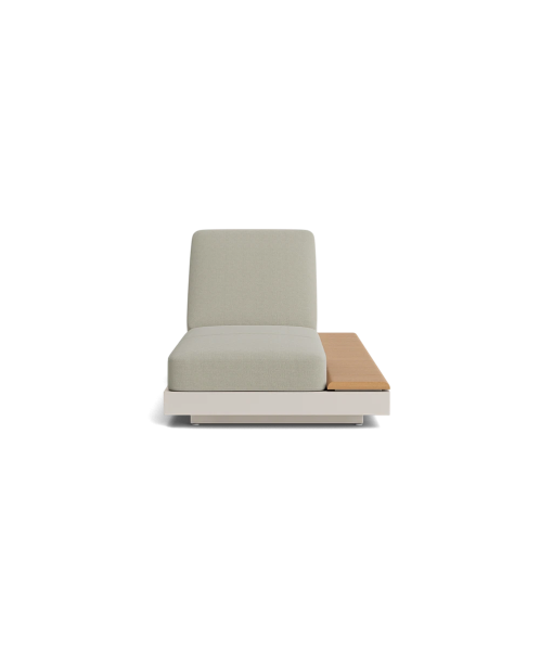 Huntley Chaise Lounge w/ Sideboard, Teak