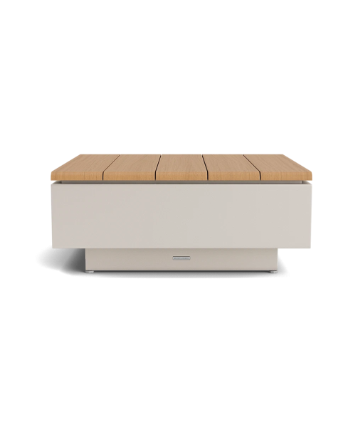 Huntley Tall Coffee Table w/ Teak