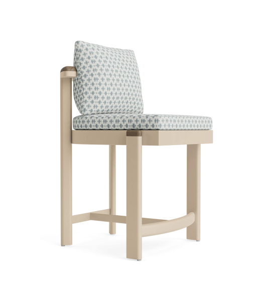 Luca Counter Stool w/Teak Luca Counter Stool w/Teak