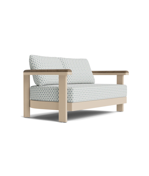 Luca Loveseat w/Teak Luca Loveseat w/Teak