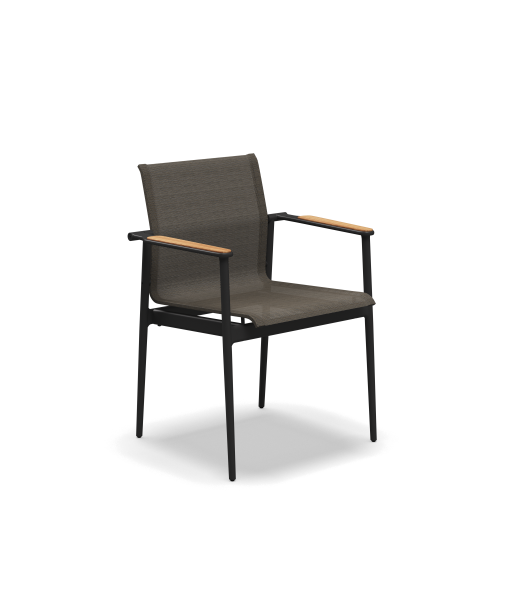 180 Stacking Chair with Teak Arms