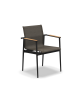 180 Stacking Chair with Teak Arms
