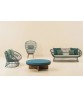 Cala Club Armchair Teak Legs