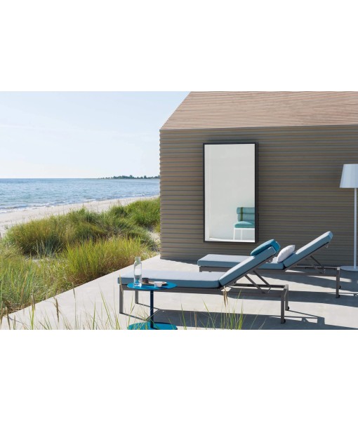 Landscape Via Deckchair with Sled Legs