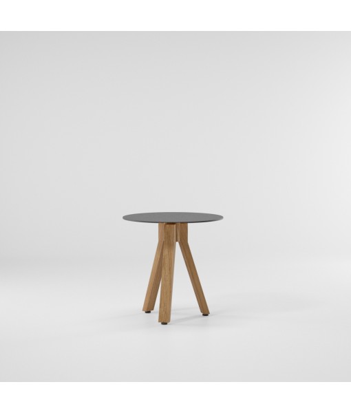 Maia Side Table D48 Teak Legs