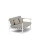 Around Deep Seating Double - Teak Arms