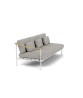 Around Deep Seating Triple - Teak Left Arm