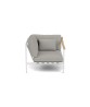 Around Deep Seating - Single Aluminium Left Arm / Teak Right Arm