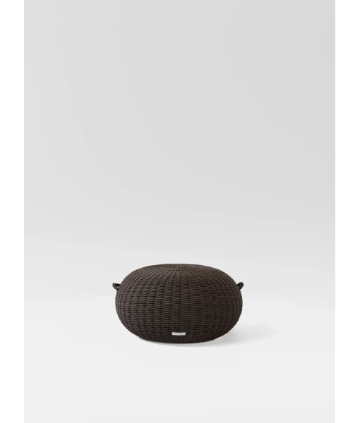 Juno 29" Round Espresso Ottoman