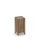 IMO Teak/Alu Planter 14″ x 14″ x 30″ / 35 x 35 x 76 cm