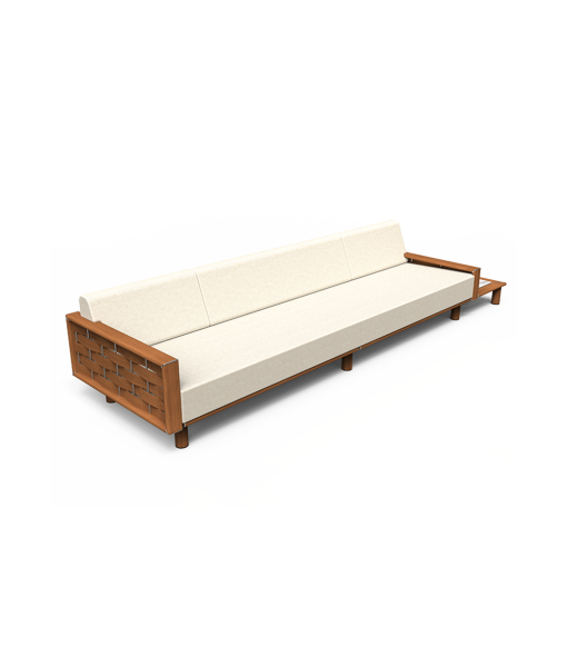 Luma Sofa with Right Plinth Table