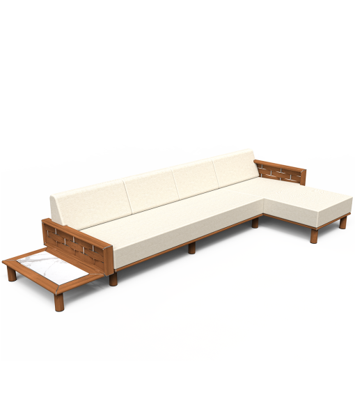 Luma Sofa with Right Chaise and ...