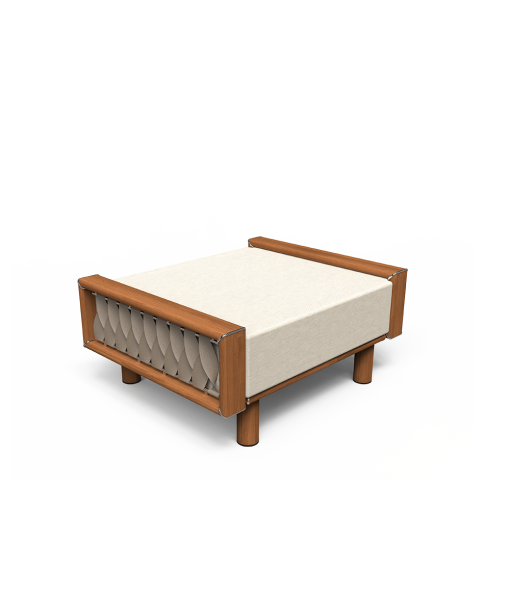 Sail Ottoman with Arms