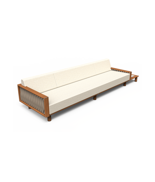 Sail Sofa with Right Plinth Table