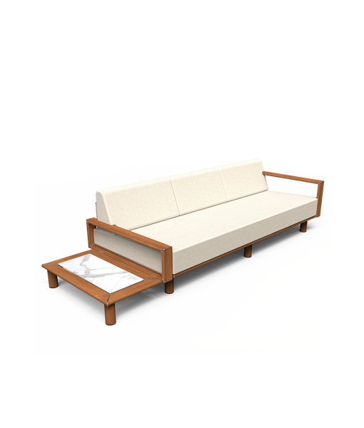 Horizon Sofa with Left Plinth Table