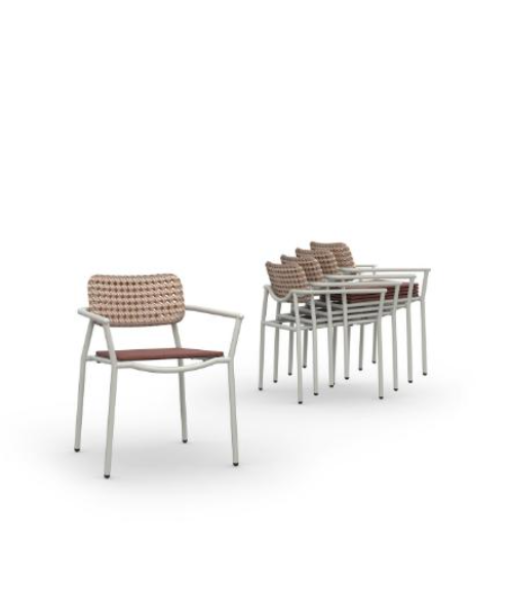 DIMANAMANA PATTERN Stackable Armchair