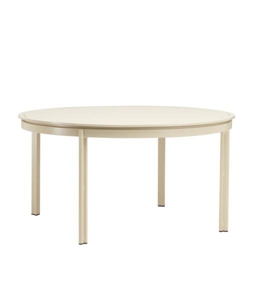 Swim 54" Round Solid Aluminum Top Dining Table