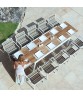 BAIA extension table 230 (teak + aluminum)