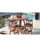 Heritage Sunset Bar Stool | Classic Ipe