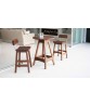 Heritage Sunset Bar Stool with Back | Classic Ipe