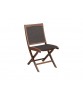TOPAZ Folding Sling Side Chair