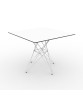 FAZ Table Stainless Base
