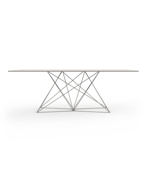 FAZ Rectangular Table Stainless