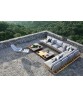 MOZAIX LOUNGE WOOD BASE MODULE
