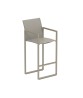 Ninix bar chair stainless steel