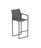 Ninix bar chair stainless steel