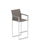 Ninix bar chair stainless steel