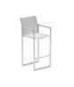 Ninix bar chair stainless steel