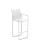 Ninix bar chair stainless steel