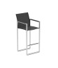 Ninix bar chair stainless steel
