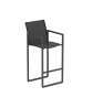Ninix bar chair stainless steel
