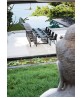Ninix arm chair stainless steel