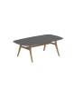 ZIDIZ Oval Table with Teak Legs