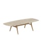ZIDIZ Oval Table with Teak Legs