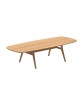 ZIDIZ Oval Table with Teak Legs