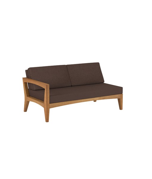 ZENHIT LOUNGE 2-SEATER RIGHT IN TEAK