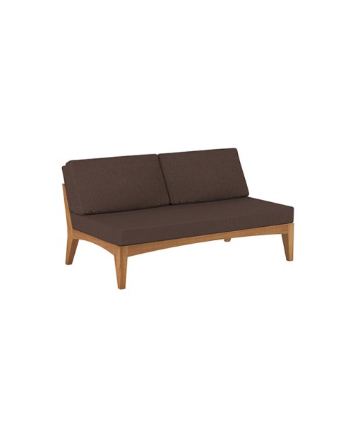 ZENHIT LOUNGE 2-SEATER IN TEAK (ELEMENT ...