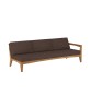 ZENHIT LOUNGE 3-SEATER LEFT IN TEAK