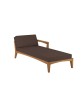 ZENHIT LOUNGE LEFT DAYBED IN TEAK