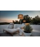 AMBIENT Mesh Tall Lantern (White / Sorrel)