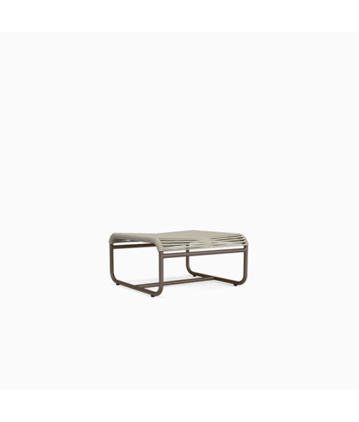 Walter Lamb Aluminum Ottoman