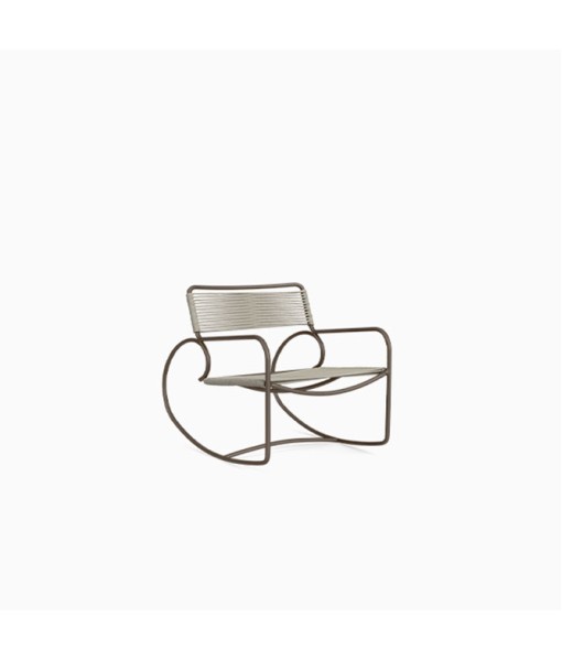 Walter Lamb Aluminum Rocking Chair