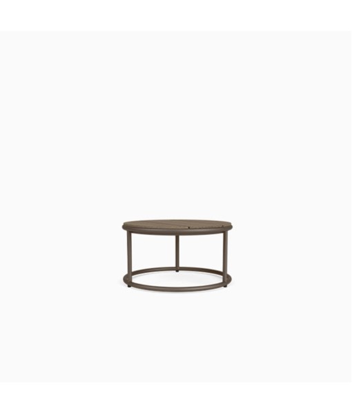 Walter Lamb Aluminum 20" Round Occasional ...